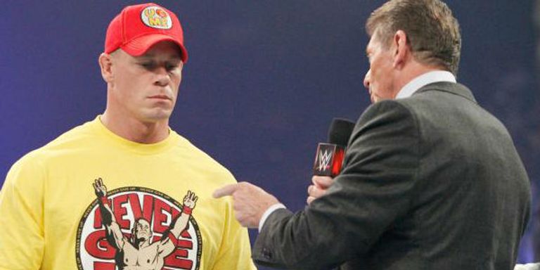 فنيس ماكمان مع جون سينا