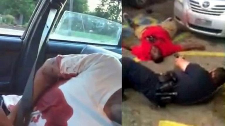 احتجاجات أمريكية على حوداث قتل السود