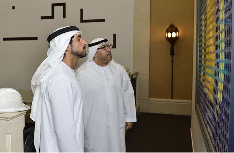 حمدان بن محمد يفتتح معرض أرت دبي