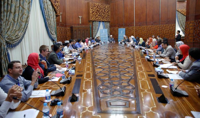 شيخ الازهر في ختام فعاليات الملتقى الدولي الأول للشباب المسلم والمسيحي