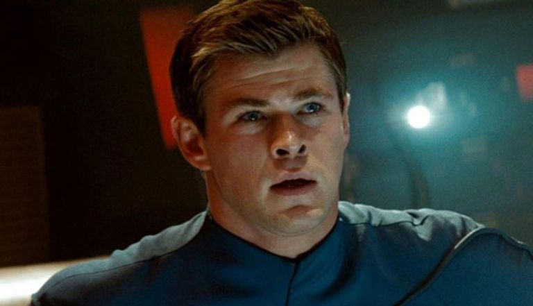 كريس هيمسورث في الجزء الثاني من ستار تريك