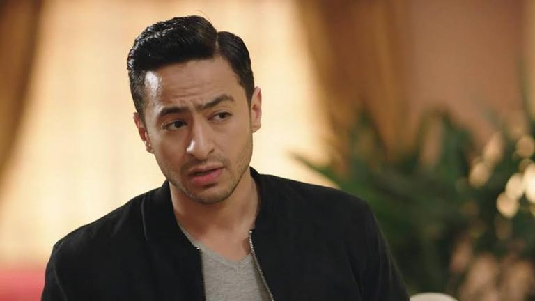 حماده هلال في لقطة من مسلسل ولي العهد