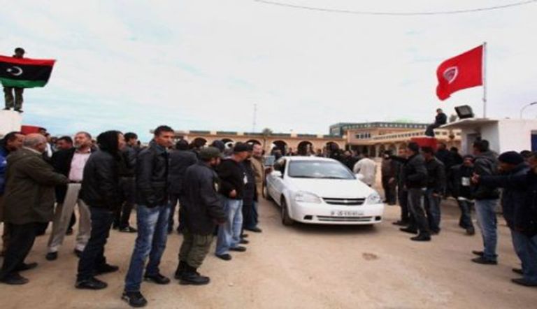  معبر رأس جدير الحدودي بين تونس وليبيا