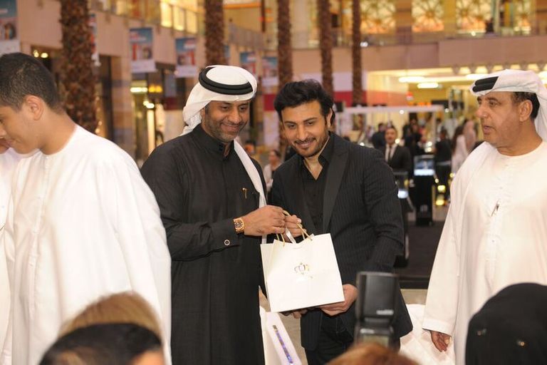 المهندس في أسبوع العطور بدبي