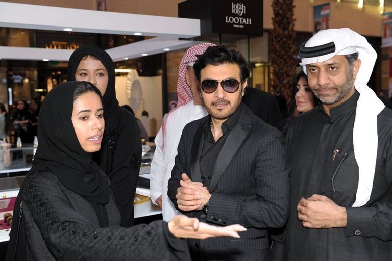 المهندس في أسبوع العطور بدبي