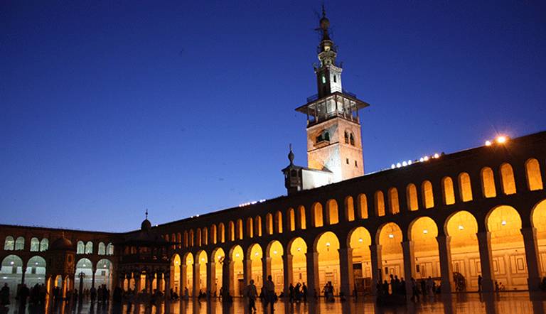 المسجد الأموي الجامع بدمشق ـ مشهد من أعلى