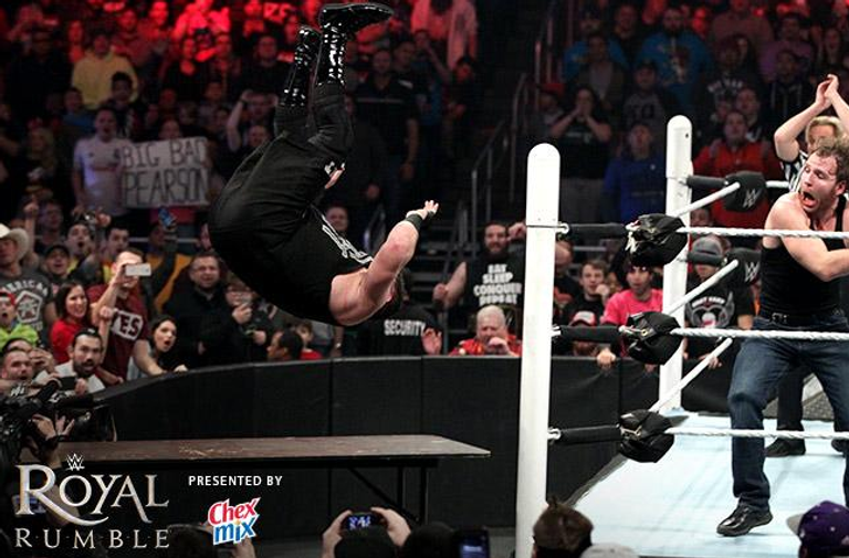 لقطة من إحدى مباريات رويال رامبل الماضية