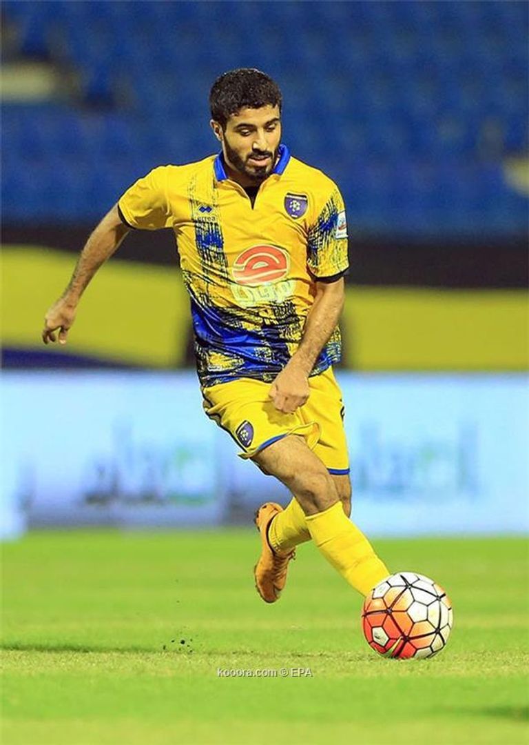 عبد المجيد الرويلي لاعب نادي التعاون 