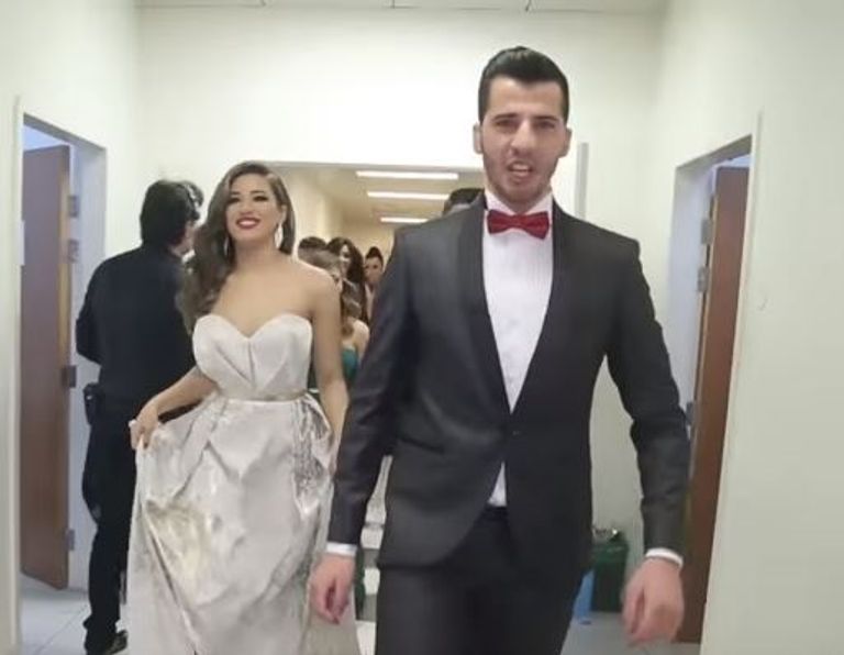 مروان لحظة الدخول إلى المسرح