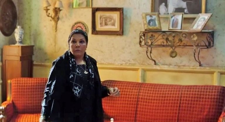 مشهد من مسلسل الاسطورة