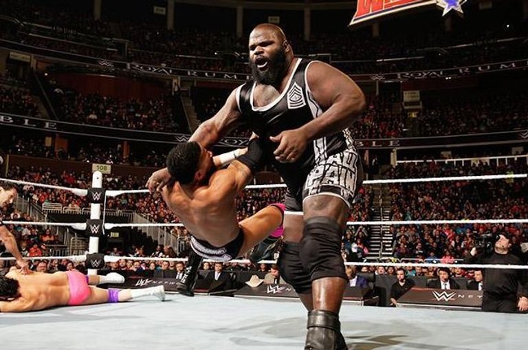 نزال الزوجى فى عرض رويال رامبل الماضى