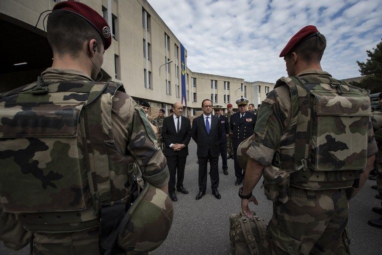 الرئيس الفرنسي فرانسوا هولاند