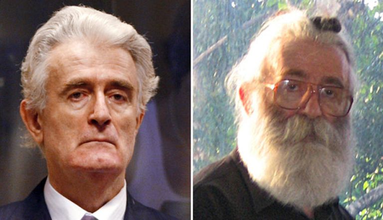 التغير في ملامح رادوفان كرادغيتش بعد هروبه