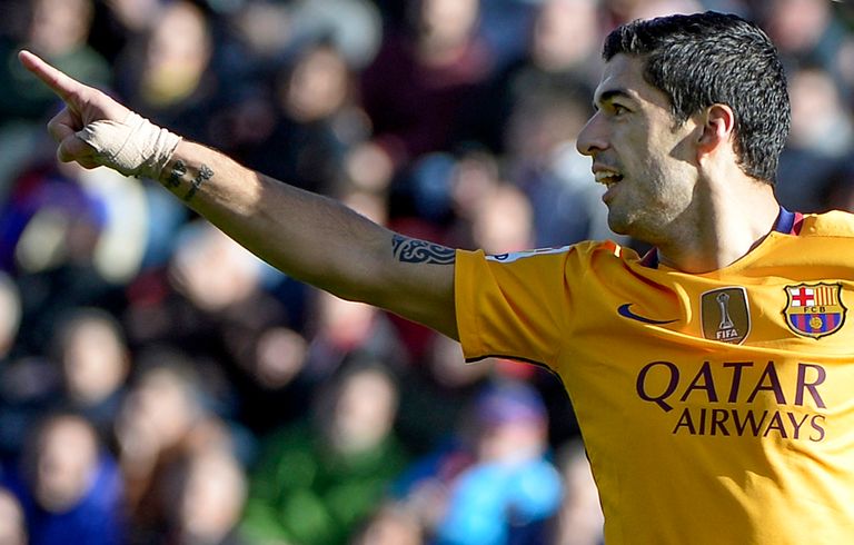 من مباراة برشلونة وليفانتي