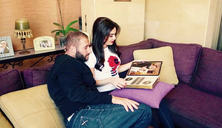 سيرين عبد النور تسترجع زكريات زفافها