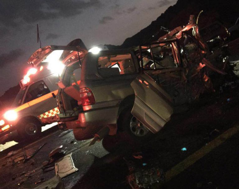 حادث سير جنوبي السعودية