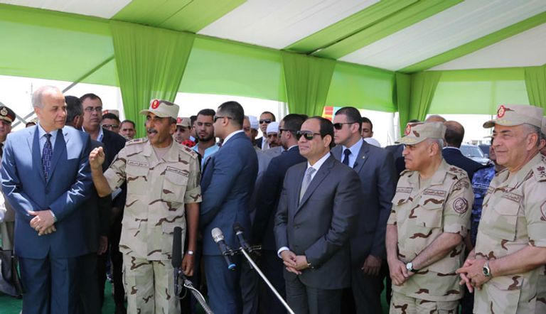 الرئيس المصري عبد الفتاح السيسي