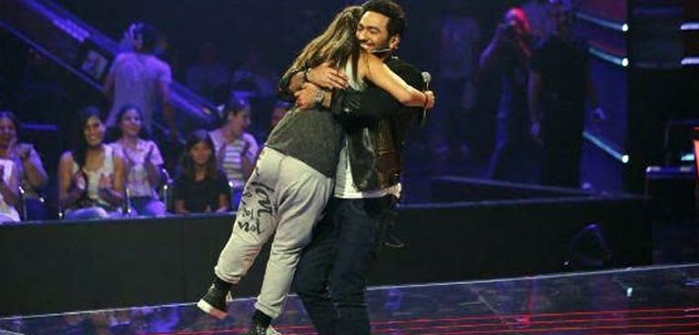 تامر والمتسابقة حفصة