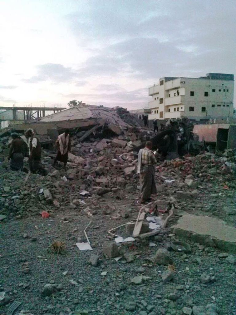 انفجار مبنى الأمن في 