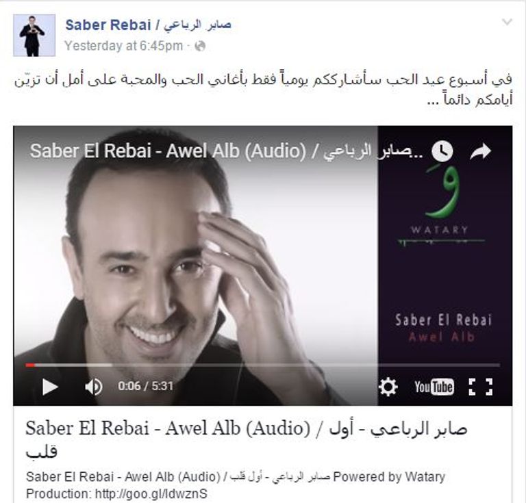 الرباعي وجمهوره في عيد الحب