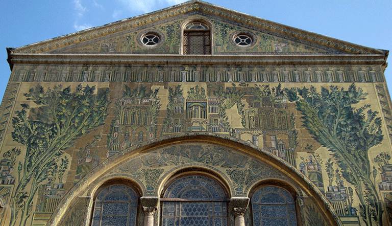 المسجد الأموي الجامع بدمشق ـ مشهد من أعلى