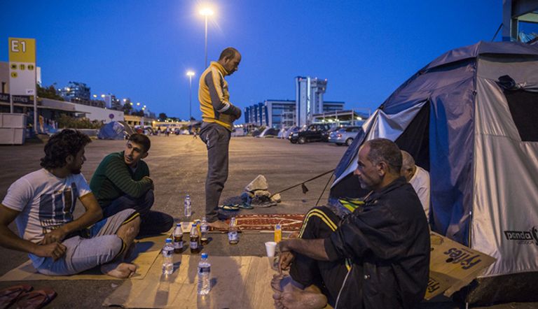 اللاجئين السوريين