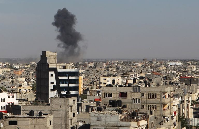 جيش الاحتلال الإسرائيلي يشنَّ غارة جوية جديدة على موقع لحركة حماس