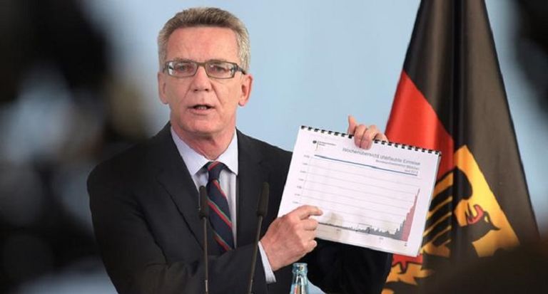 توماس دو ميزيير وزير الداخلية الألماني