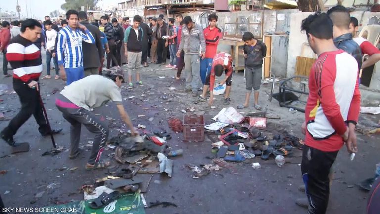 انتحاري يفجر سترته الناسفة في سوق للخضراوات بشمال العراق