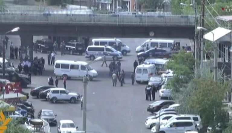 موقع احتجاز الرهائن في يريفان