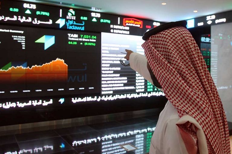 صعود مؤشر البورصة السعودية 