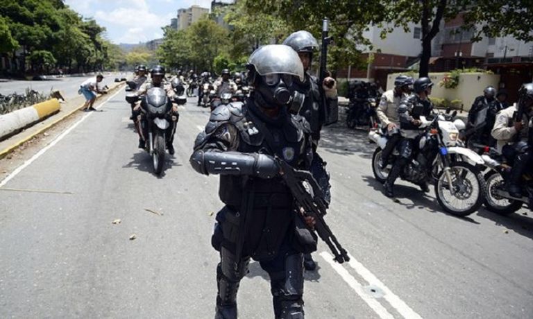 أفراد من الأمن الفنزويللي