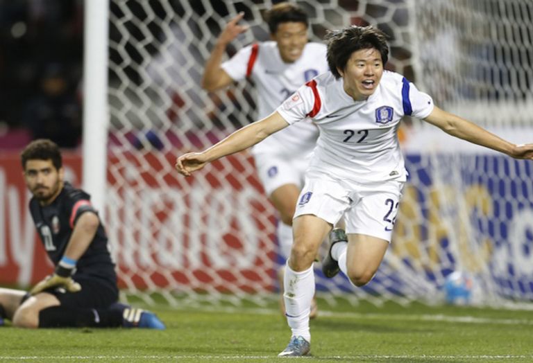 فرحة كوريا الجنوبية بالفوز على قطر