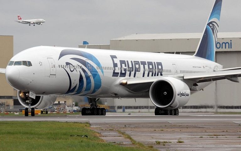 أحد طائرات شركة مصر للطيران