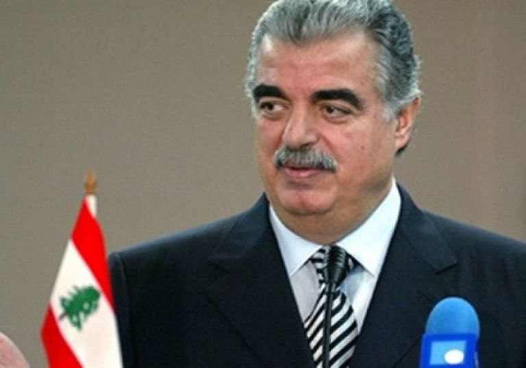 رفيق الحريري رئيس الوزراء اللبناني الأسبق