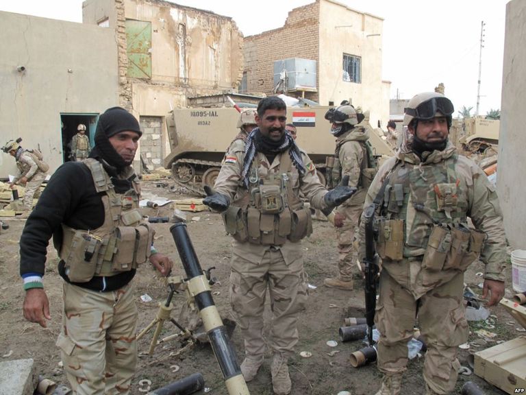 القوات العراقية تستعيد أراضي شرقي الرمادي من قبضة تنظيم داعش