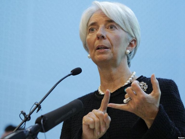 كريستين لاجارد مديرة صندوق النقد الدولي 