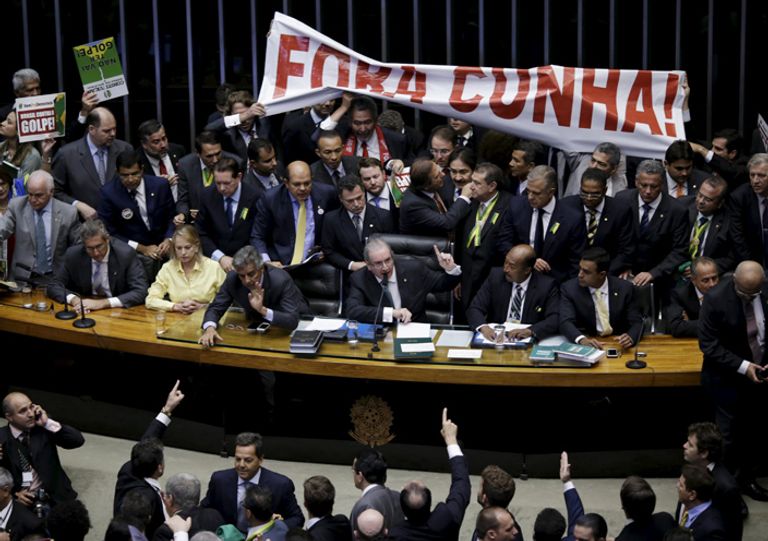 مجلس النواب البرازيلي صوت بالموافقة على تأييد مساءلة الرئيسة ديلما روسيف