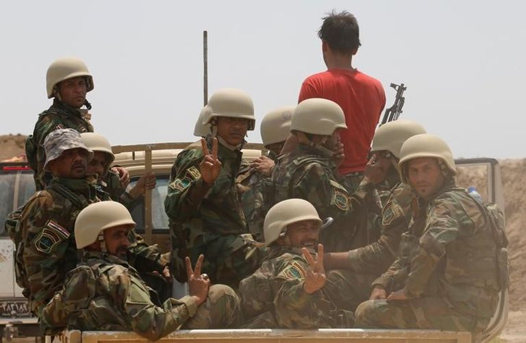 جنود من الجيش العراقي