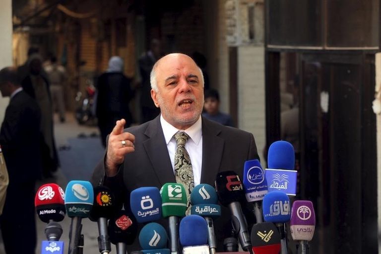 حيدر العبادي رئيس الوزراء العراقي - رويترز