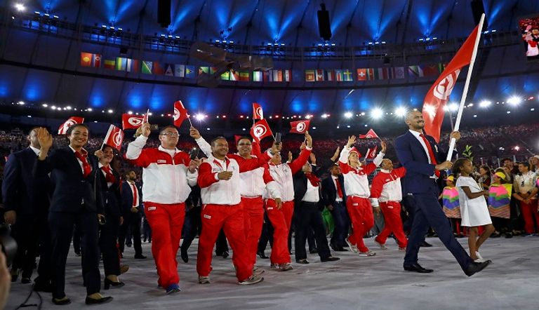الملولي يرفع علم تونس في افتتاح ريو
