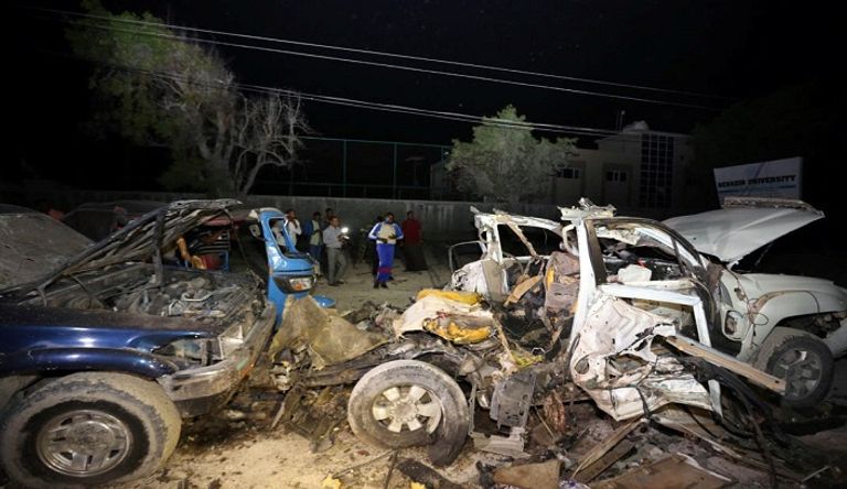 هجوم سابق بسيارة مفخخة في العاصمة مقديشو