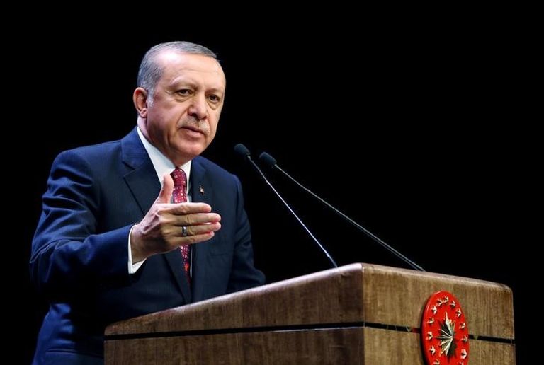 أردوغان يتهم الأكراد في تفجيرات جيزري - رويترز