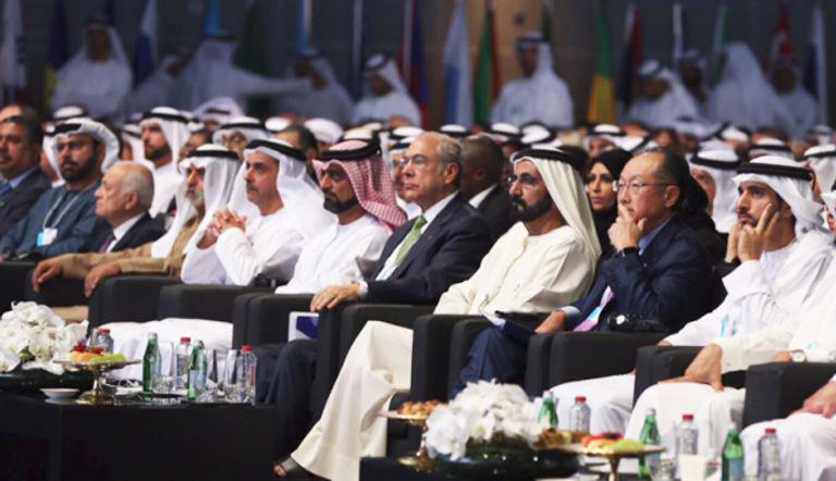 جانب من القمة العالمية للحكومات في دبي