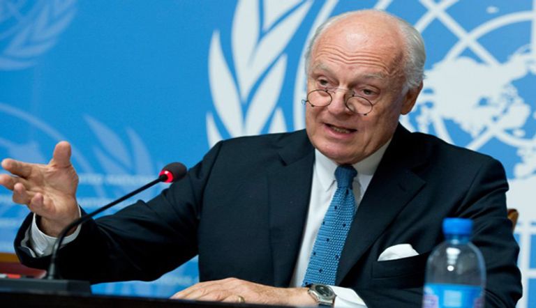  ستافان دي ميستورا مبعوث الأمم المتحدة لسوريا
