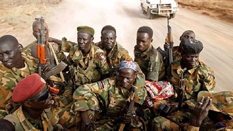 مسلحون في السودان