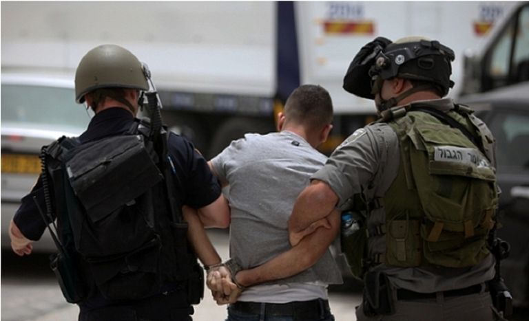 استمرار حملات الاعتقال الإسرائيلية بحق بالفلسطينيين