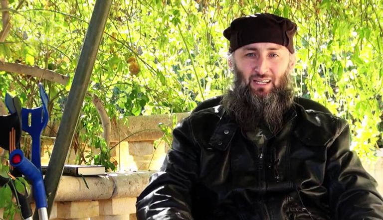 القيادي البارز في تنظيم داعش أبو عمر الشيشاني