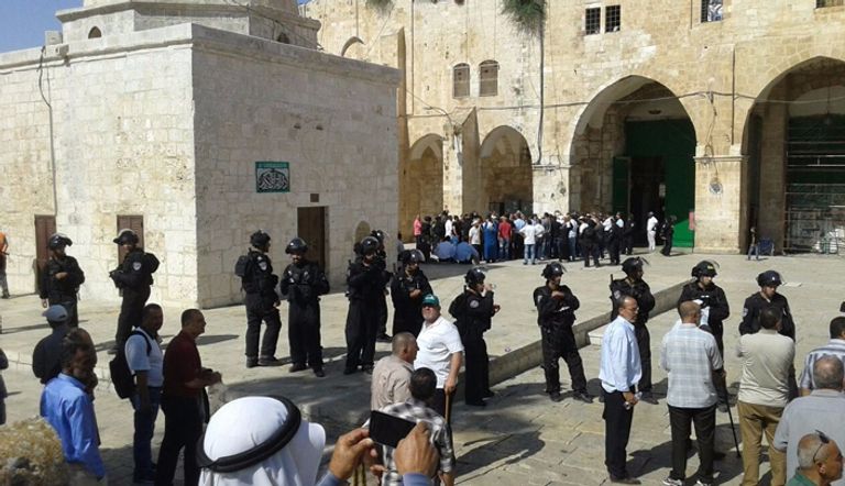 شرطة الاحتلال داخل المسجد الأقصى