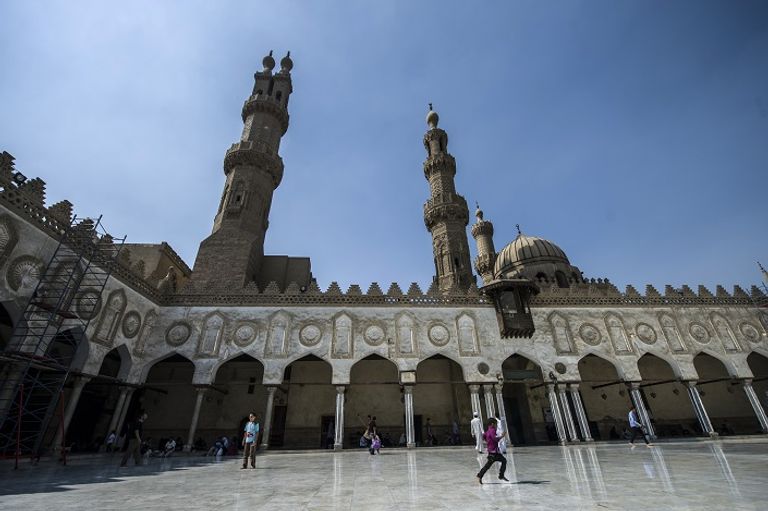 مسجد الأزهر الشريف (أ ف ب)